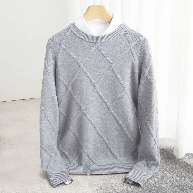 Chad | Argyle Cashmere Sweater