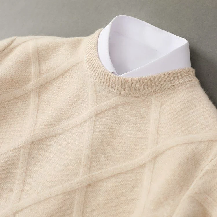 Chad | Argyle Cashmere Sweater