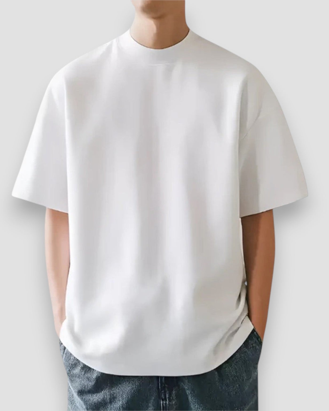 Hugh | Refined Plain T-Shirt