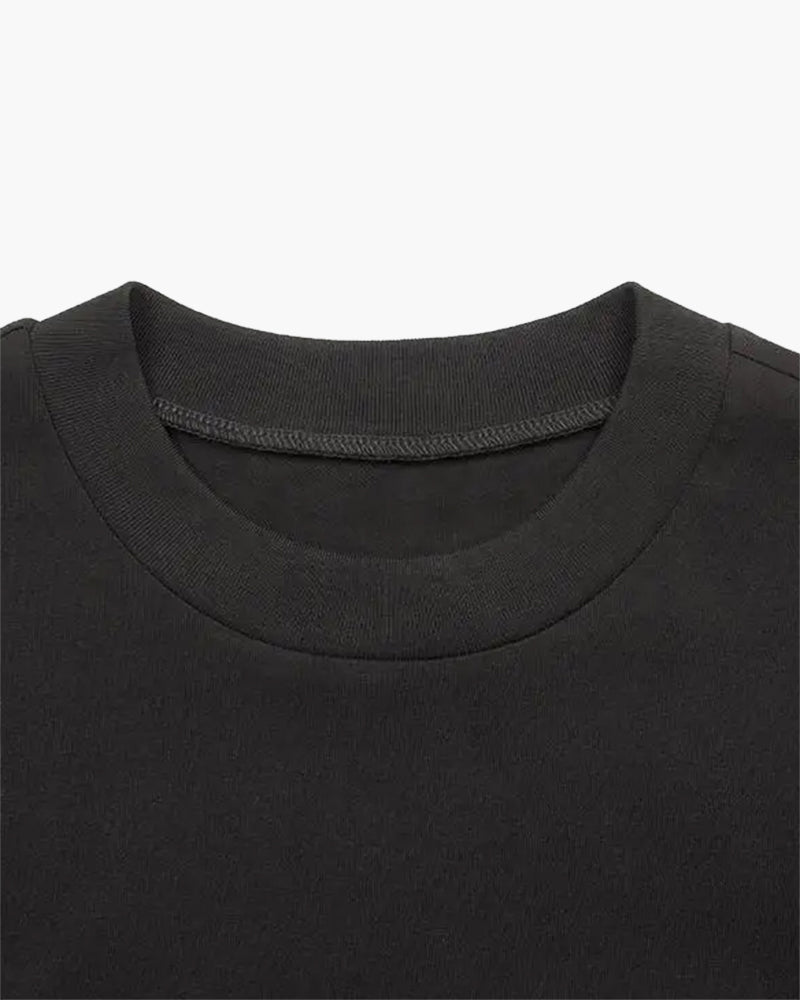 Hugh | Refined Plain T-Shirt