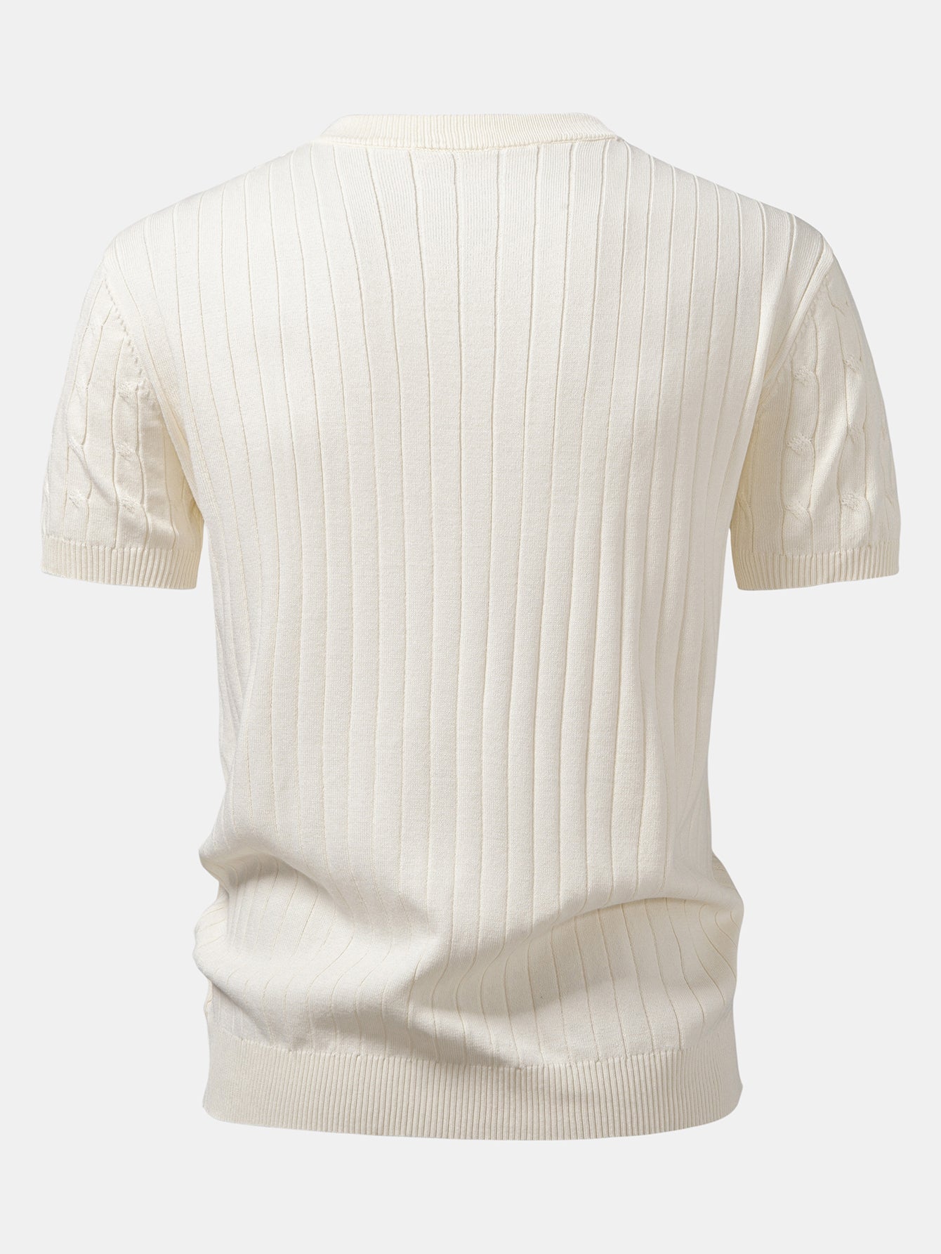 Ricardo | TWIST KNIT HENLEY SHIRT & SLIM FIT NARROW LEG PANTS