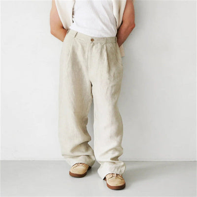 Rudolph | WIDE-LEG LINEN PANTS