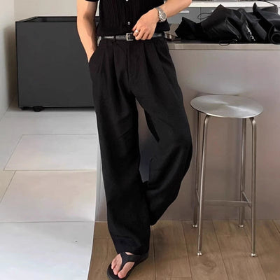 Trent | WIDE-LEG LINEN PANTS