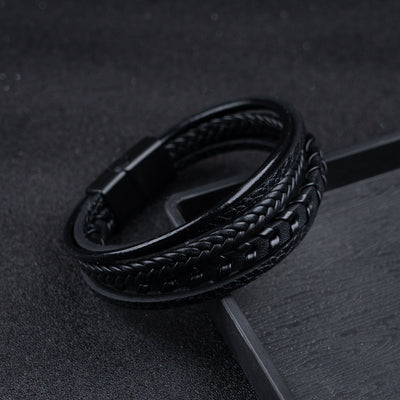Russell | LUXURY LEATHER MEN'S BRACELET