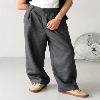 Rudolph | WIDE-LEG LINEN PANTS