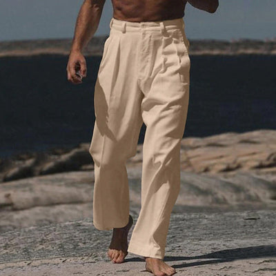 Guillermo | WIDE-LEG LINEN PANTS