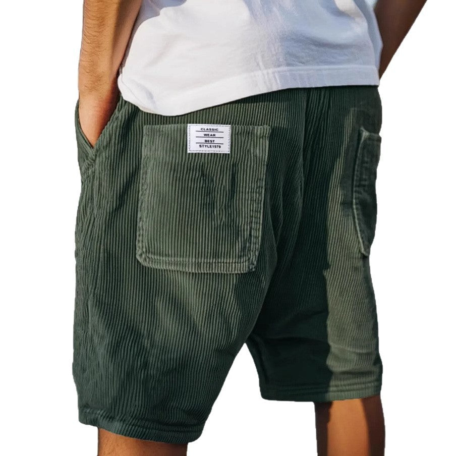Barry | CHIC VELVET SHORT PANTS
