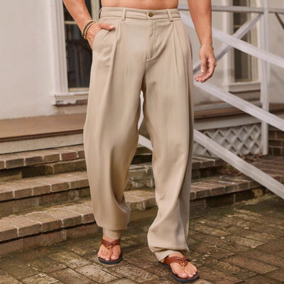 Yancy | WIDE-LEG LINEN PANTS