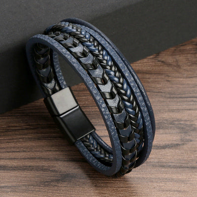 Russell | LUXURY LEATHER MEN'S BRACELET