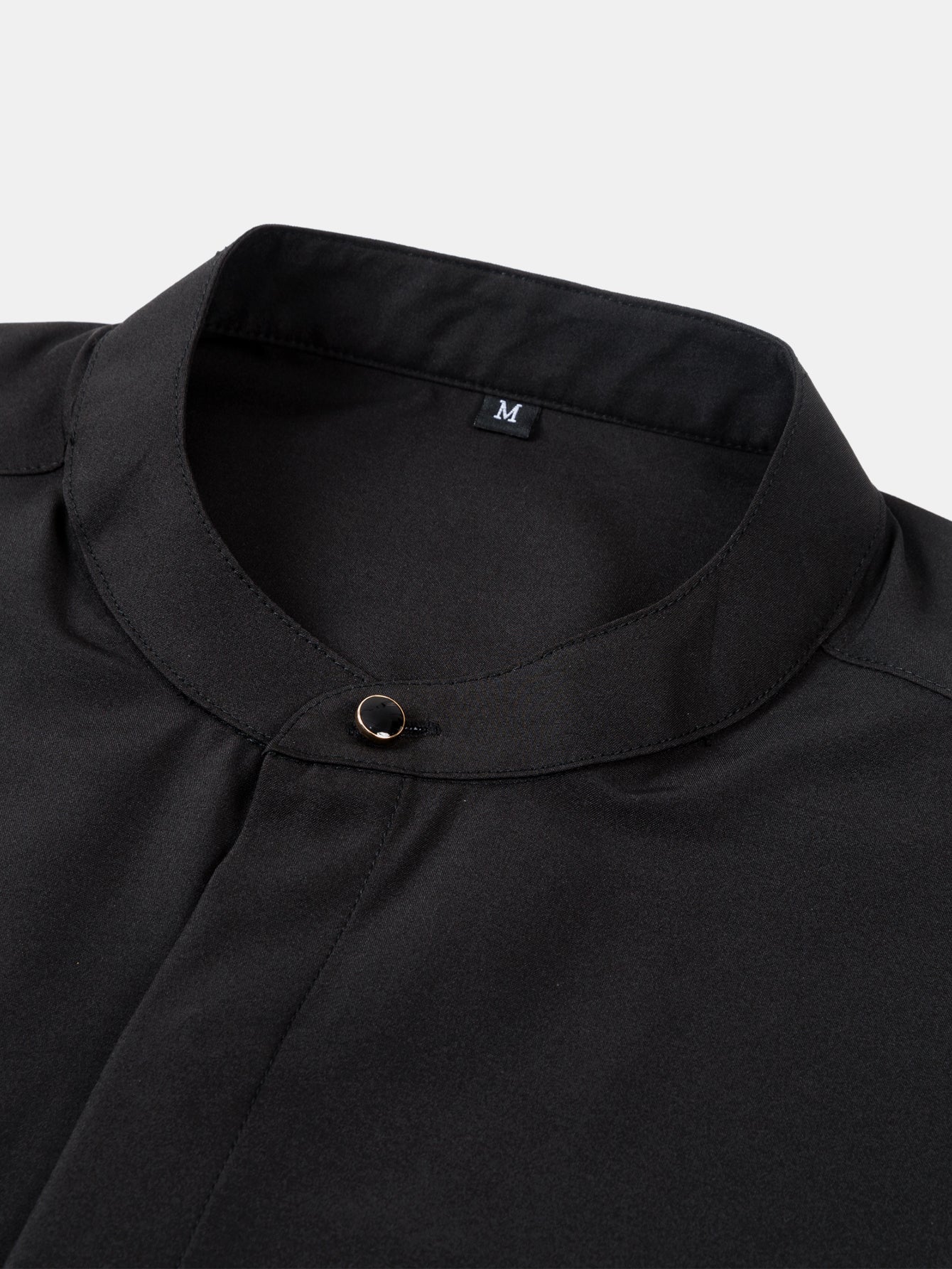 Nathaniel | HIGH NECK SHIRT & SLIM FIT FLARED LEG PANTS