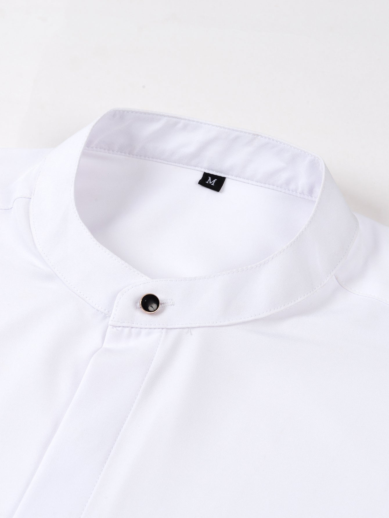 Nathaniel | HIGH NECK SHIRT & SLIM FIT FLARED LEG PANTS