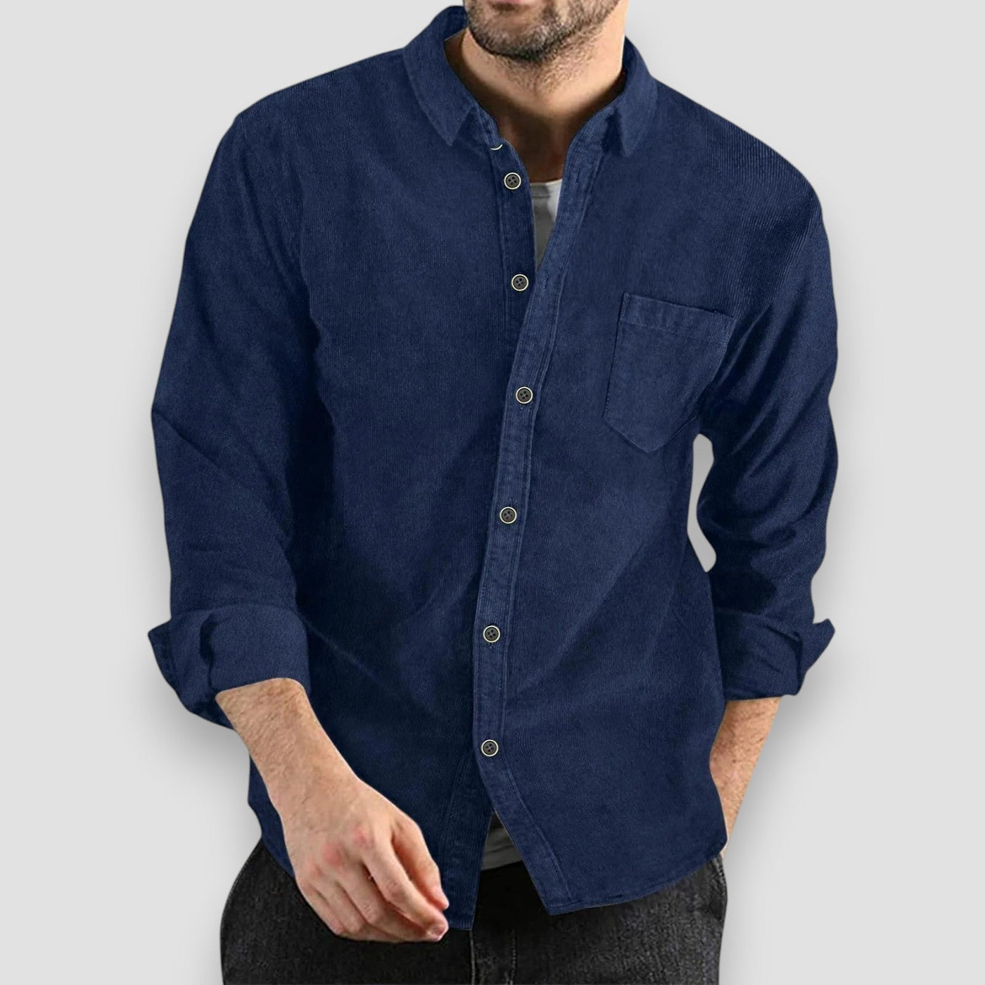 Chad | Comfortable Corduroy Shirt