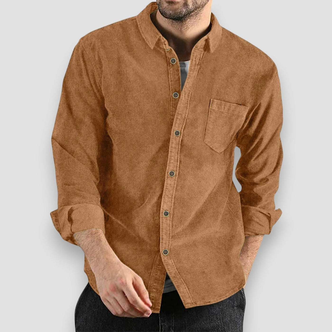Chad | Comfortable Corduroy Shirt
