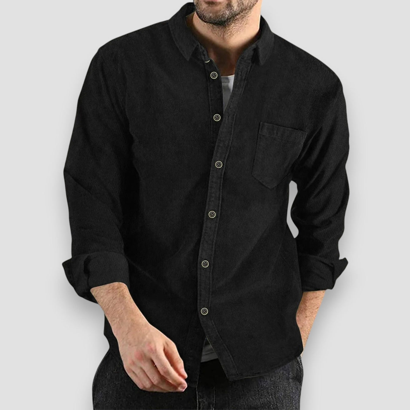 Chad | Comfortable Corduroy Shirt