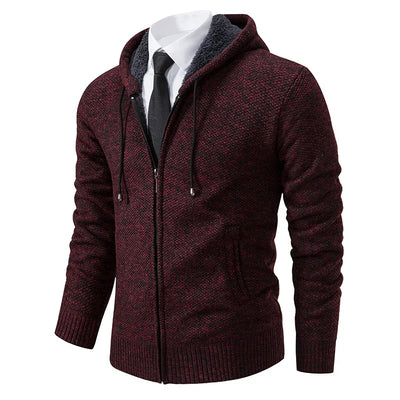 Ryan | Fleece Zip-Up Cardigan