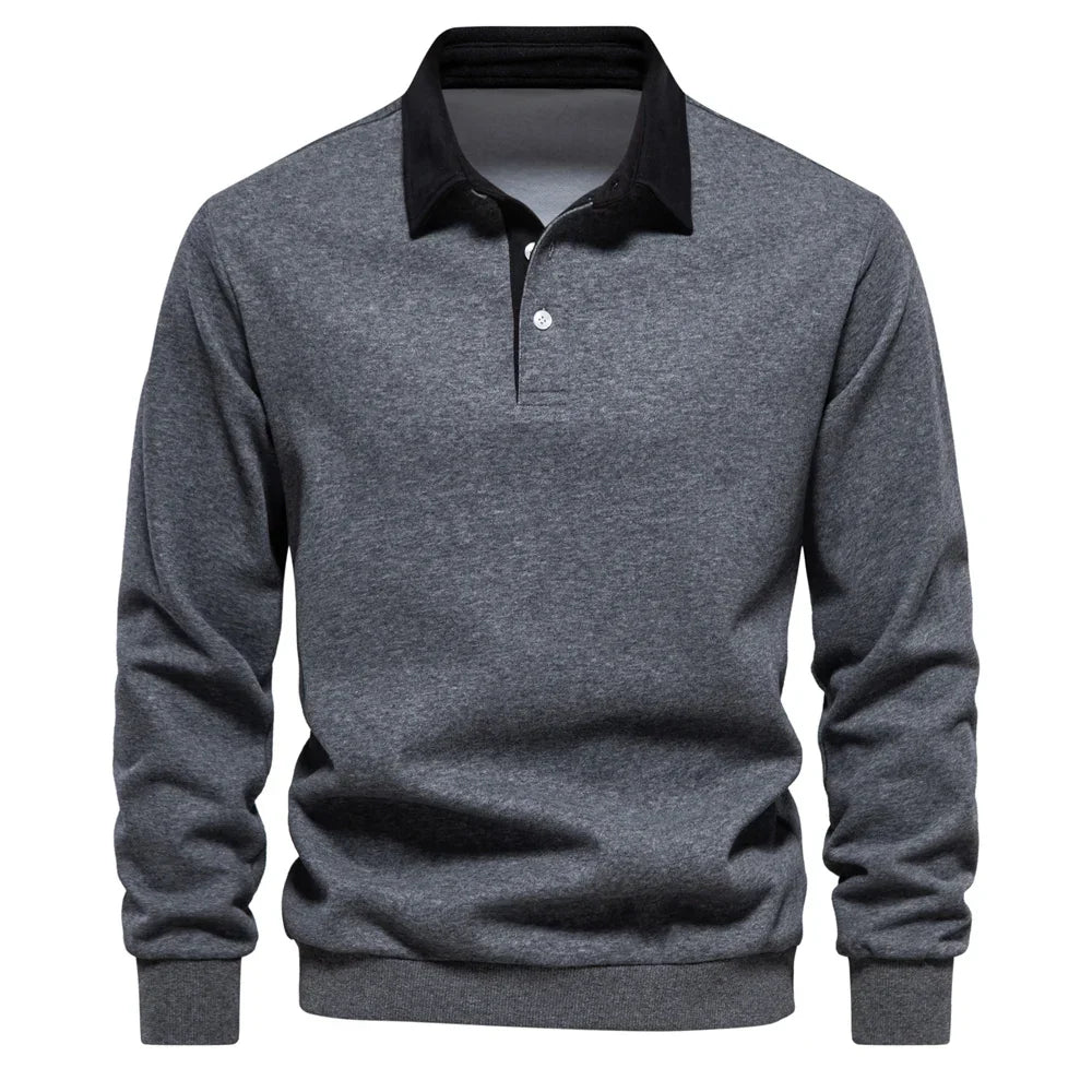 Cordell | Autumn Polo Sweatshirt