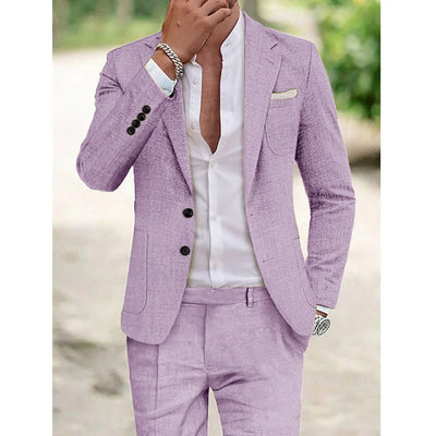 Mitch | Men's Luxury Linen Suit