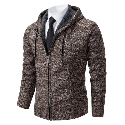 Ryan | Fleece Zip-Up Cardigan