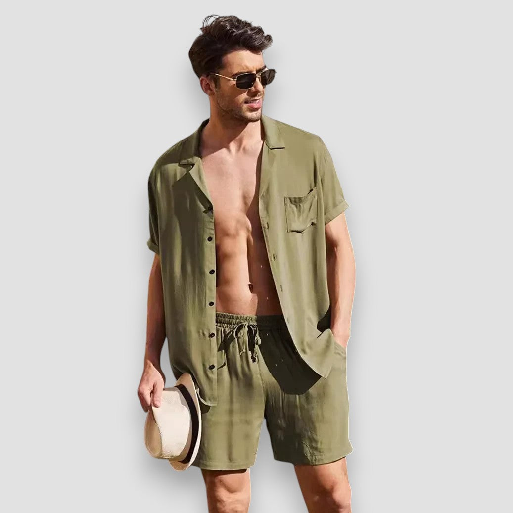 Henry | Cotton and linen summer shirt