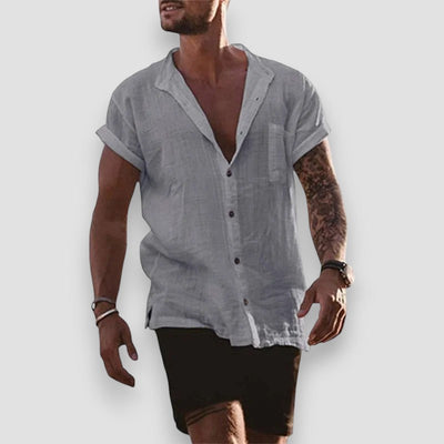 Phillip | Cotton and linen summer shirt