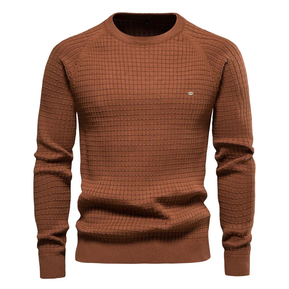 Perry | MEN'S CHECKED SWEATER