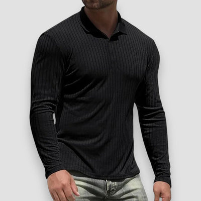 Herman | Comfortable Long Sleeve Polo Shirt