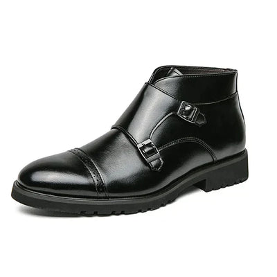 John | Double Buckle Ankle Boots