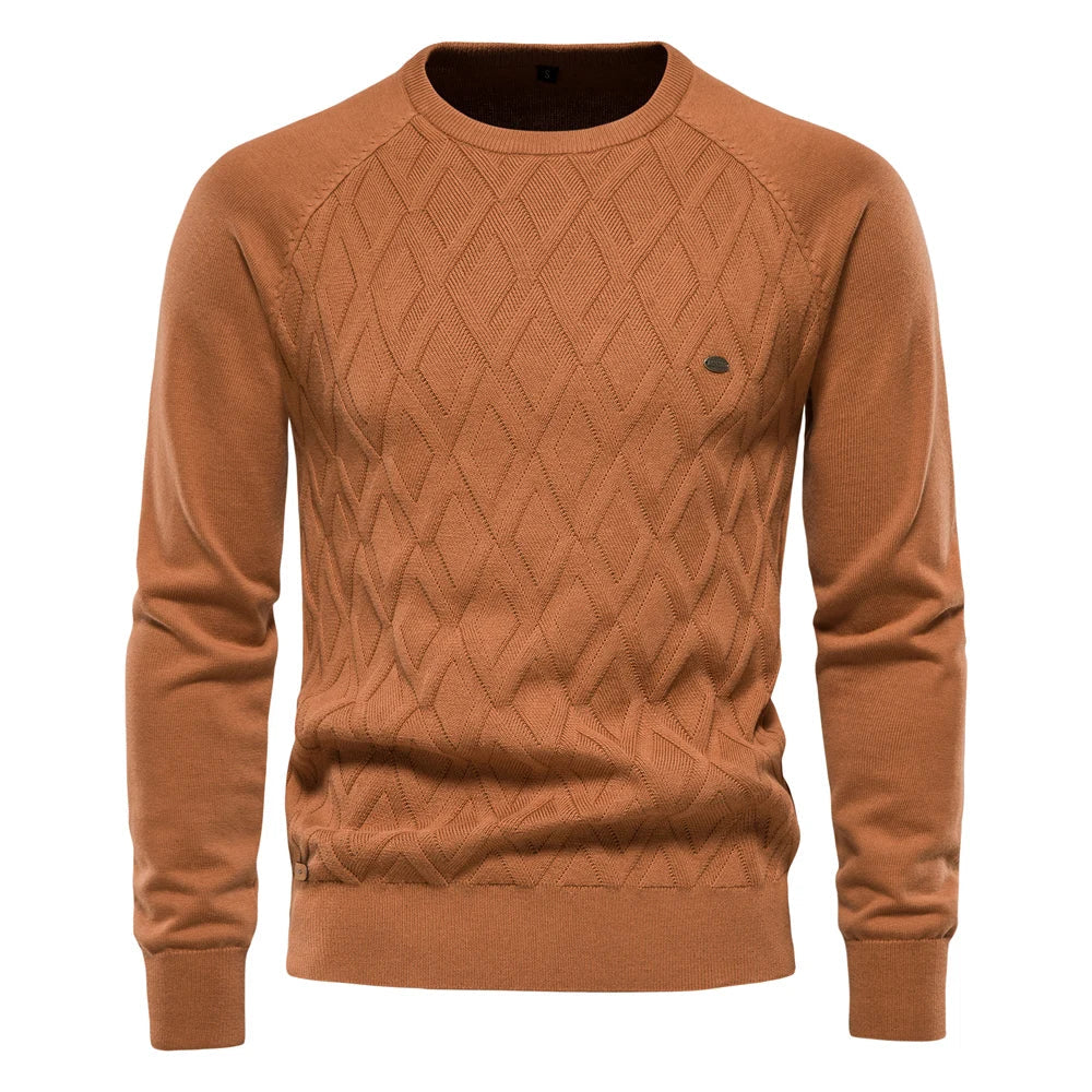 Otto | MEN'S CHECKED SWEATER