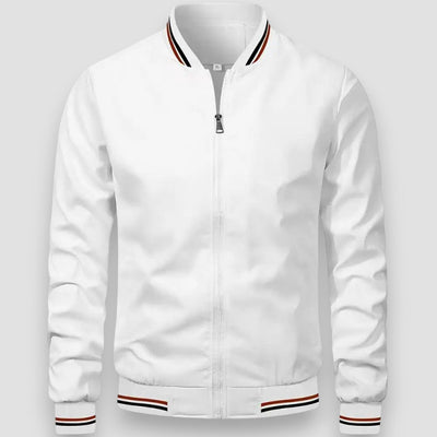 Craig | Stylish Striped Bomber Jacket