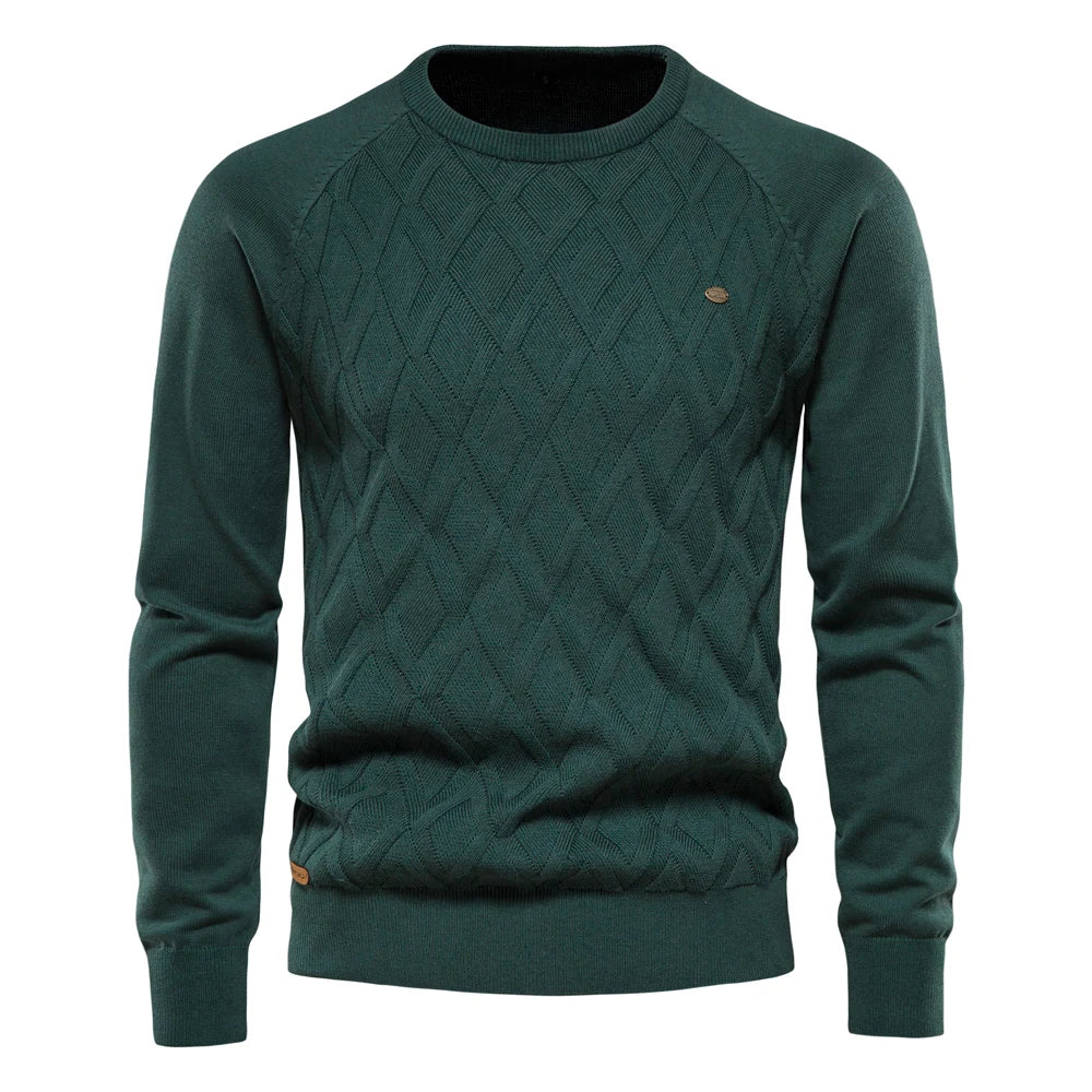 Otto | MEN'S CHECKED SWEATER
