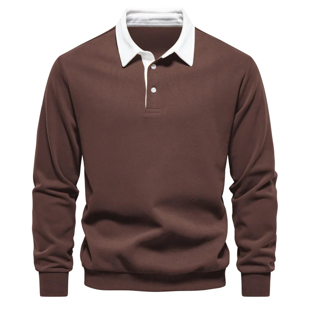 Cordell | Autumn Polo Sweatshirt