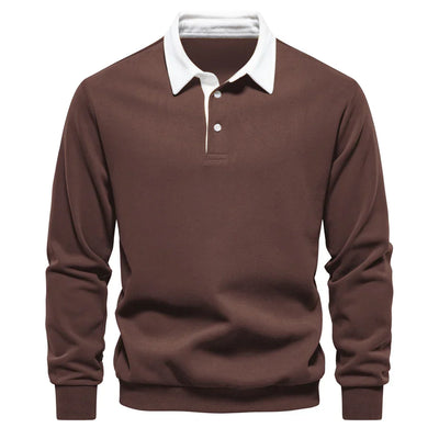 Cordell | Autumn Polo Sweatshirt