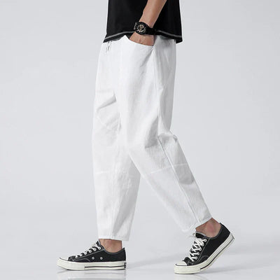 Fred | Comfortable Linen Trousers
