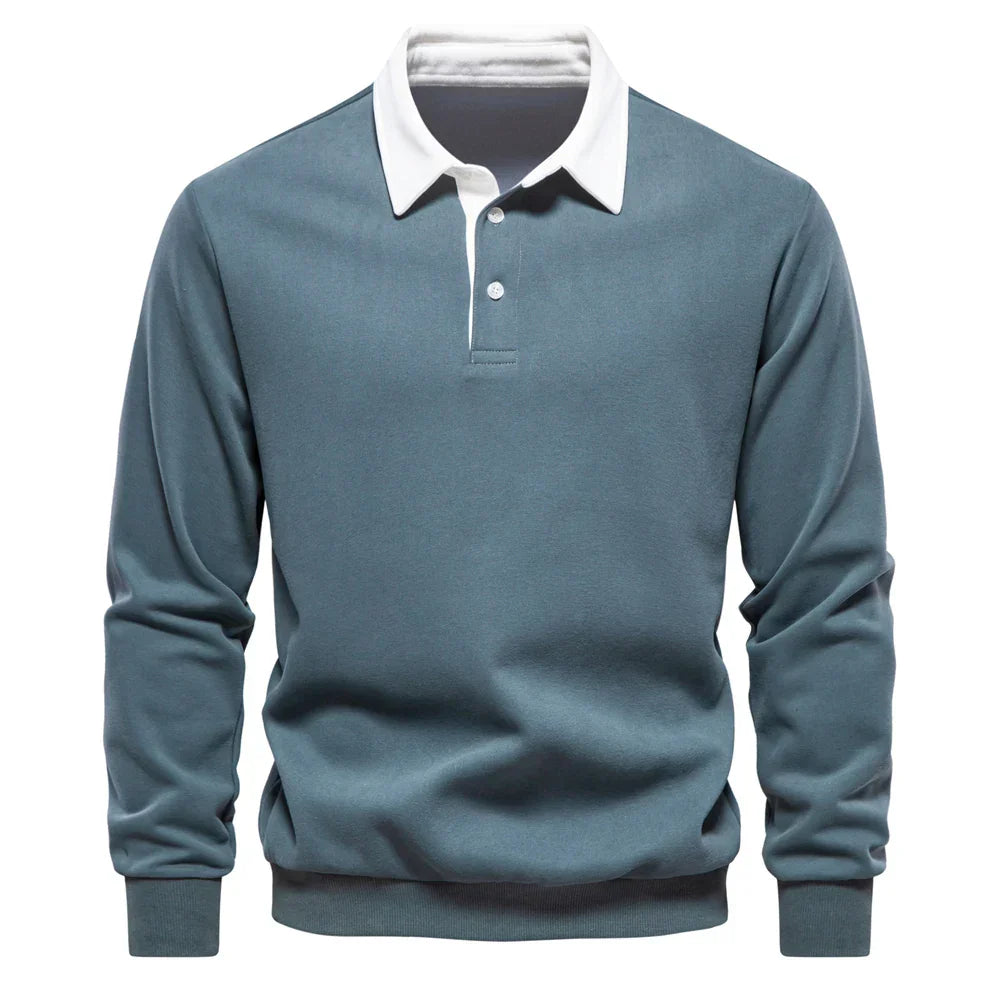 Cordell | Autumn Polo Sweatshirt
