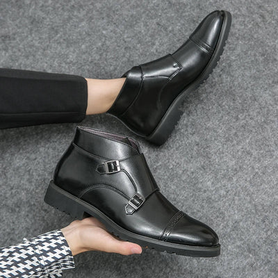 John | Double Buckle Ankle Boots