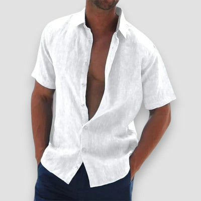 Henry | Casual cotton and linen shirt