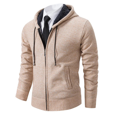 Ryan | Fleece Zip-Up Cardigan