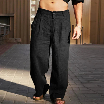 Robert | WIDE-LEG LINEN PANTS