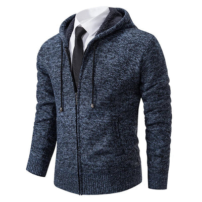 Ryan | Fleece Zip-Up Cardigan