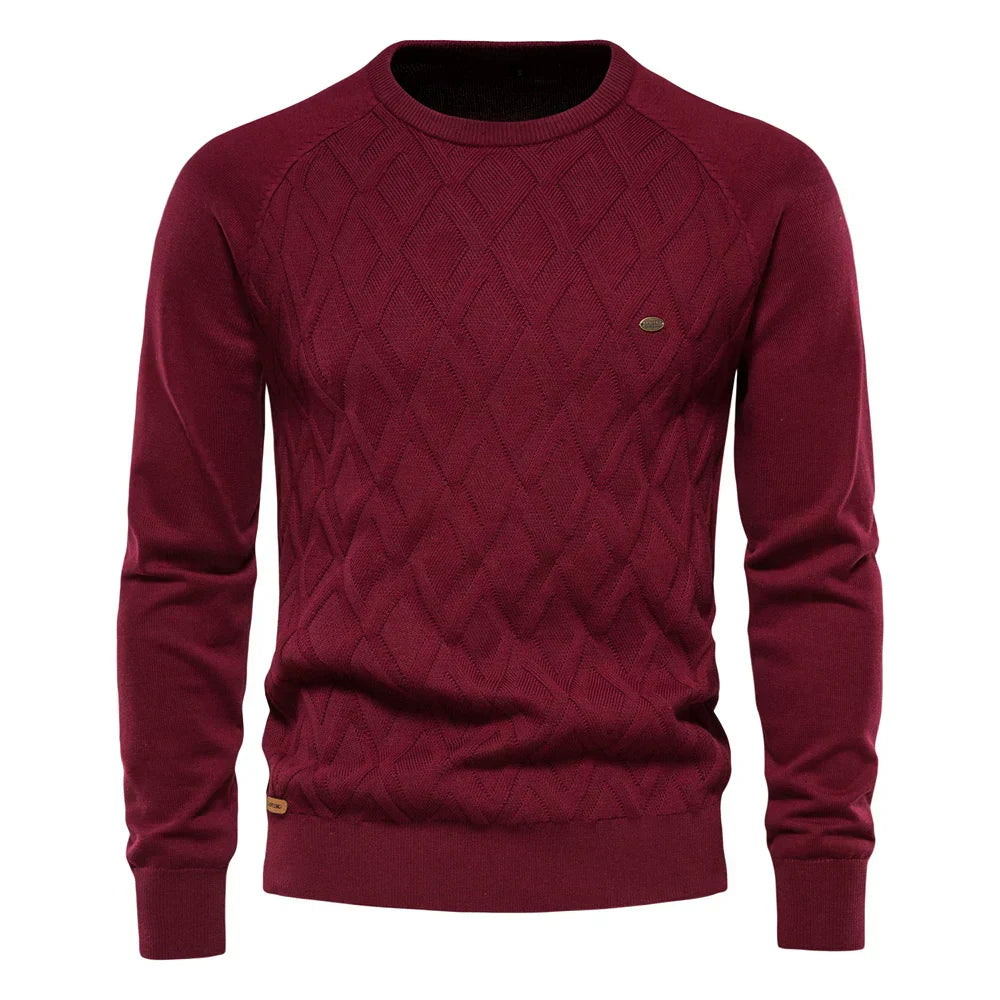 Otto | MEN'S CHECKED SWEATER