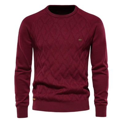 Otto | MEN'S CHECKED SWEATER