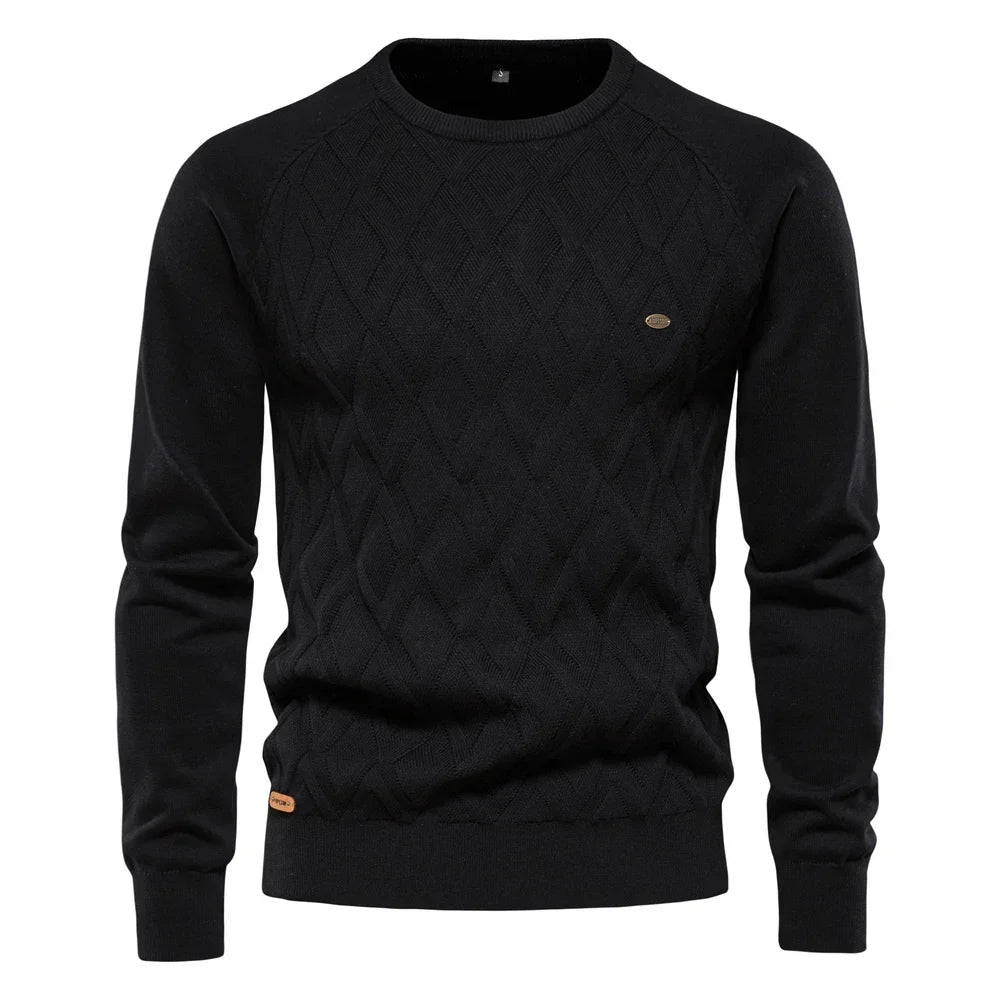 Otto | MEN'S CHECKED SWEATER