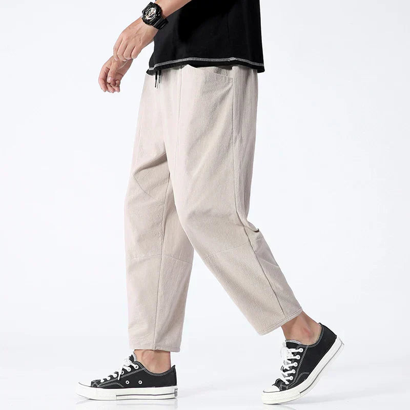 Fred | Comfortable Linen Trousers
