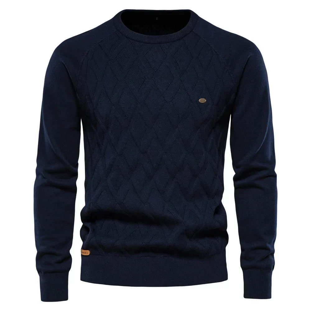 Otto | MEN'S CHECKED SWEATER