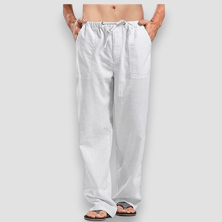 Gary | Cotton and linen summer pants