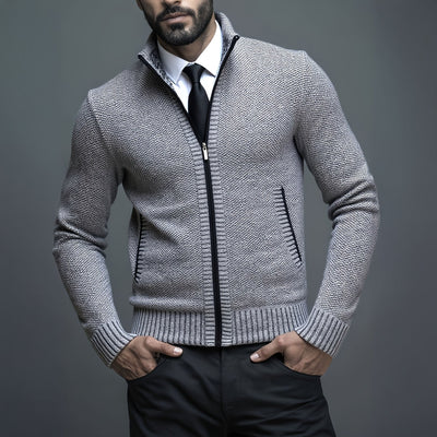 Tom | LUXURY MEN'S VEST WITH ZIP