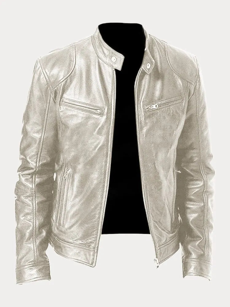 Reginald | CASUAL LEATHER JACKET