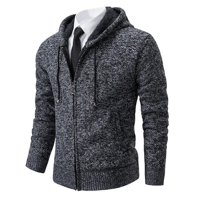 Ryan | Fleece Zip-Up Cardigan