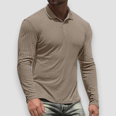 Herman | Comfortable Long Sleeve Polo Shirt