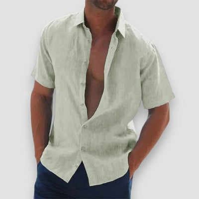 Henry | Casual cotton and linen shirt